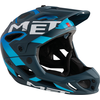 Image de Casque fullface MET Parachute, couleur:blue shaded cyan matt, taille:L (59-62 cm)