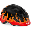 Image de MET Hooray Casque vélo enfant Black Flames/Glossy XS (46-52 cm)