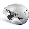 Image de Casque de course contre la montre Met Codatronca Blanc L Blanc L
