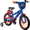 Image de HOT WHEELS 14, bicicletta per bambini, adatta a bambini tra i 3 e i 5 anni, per altezza tra 85 e 105 cm, con scudetto frontale e stabilizzatori laterali