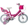 Image de BARBIE 14, adaptée aux enfants de 4 à 6 ans, pour une taille comprise entre 100 et 120 cm, avec panier et poussette pour poupée