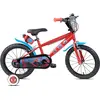 Image de SPIDERMAN 16, adapté aux enfants de 5 à 7 ans, pour une taille comprise entre 105 et 135 cm, avec gourde et bouclier frontal