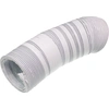 Image de Tuyau d'évacuation d'air de 100 mm pour sèche-linge Whirlpool, système rond de 3,0 m en PVC blanc Wpro 484000008556 ASG310