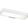 Image de Applique LED Klaus 10,5W 3000K IP54 en aluminium blanc - Design minimaliste moderne pour l'extérieur et l'intérieur - Groupe Rossini