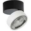 Image de Applique et Plafonnier Hole LED 13W 38° IP20 3000K CRI90 Blanc - Groupe Rossini, Applique en Aluminium Moulé sous Pression pour Intérieur