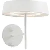 Image de Applique Portative Inemuri Blanc Led 2,2W 2700K Ip54, Rechargeable Par Usb, Crochet Magnétique, Variateur Tactile - Rossini Illuminazione