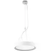 Image de Plate   Suspension Led 30W Ip40 Cri90, Interrupteur Cct 2700-3000-4000K, Structure En Aluminium Blanc - Rossini Illuminazione