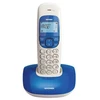 Image de Brondi Nice Blue and White Cordless DECT Phone with Handsfree and Caller ID (téléphone sans fil avec mains libres et identification de l'appelant)