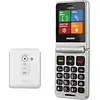 Image de Brondi Flipper Mobile Phone for the Elderly Blanc Flip Active Dual SIM