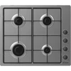 Image de Candy Idea CHW6LBX Acier inoxydable Intégré 56 cm Gaz 4 zone(s)
