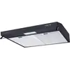 Image de Hotte visière 60cm 348m3/h noir - Rosieres - RHC638/1PN -