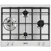 Image de Smeg P261xgh Table De Cuisson Gaz Inox 60 Cm