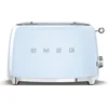 Image de Grille-pain 2 fentes 950w bleu azur - Smeg - TSF01PBEU -