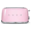 Image de Smeg - Grille-pains 2 Fentes 1500w Rose Tsf02pkeu