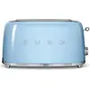 Image de Grille-pains 2 fentes 1500w bleu azur - Smeg - TSF02PBEU -