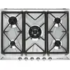Image de Smeg Victoria SR975XGH plaque Acier inoxydable Intégré 68.5 cm Gaz 5 zone(s) - Neuf