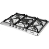 Image de Smeg Victoria SR975NGH plaque Noir Intégré 68.5 cm Gaz 5 zone(s)
