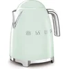 Image de Bouilloire sans fil 1.7l 2400w vert d'eau - Smeg - KLF03PGEU - années 50