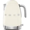 Image de Bouilloire électrique Smeg KLF04CREU 50's Style   température réglable, crème