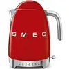 Image de Bouilloire électrique Smeg KLF04RDEU 1.7L Rouge - Neuf