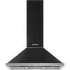 Image de Hotte îlot Smeg KPF9BL/WH/AN/OR/YW/OG/RD/X, montage mural/sur armoire, évacuation/recirculation, débit max. 820 m³/h, largeur 89,6 cm, filtre métallique, 4 vitesses de ventilation, 70 dB