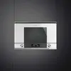 Image de Micro ondes Grill Encastrable Smeg MP122B1 - Micro-Ondes + Grill Integrable Blanc et Inox - 22 litres - 850 Watts en occasion ou reconditionné