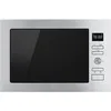 Image de Smeg   Micro-ondes Encastrable 25l 900w   Grill À Quartz 1000w   Commande Rotative   Sécurité Enfant   Acier Inoxydable