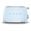 Image de Grille-pain Smeg style années 50 pouces « GLOSSY Blue 4x4 pouces » TSF03PBEU - Neuf