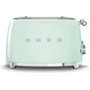 Image de Grille-pain 4 fentes 950w vert d'eau - Smeg - TSF03PGEU - années 50