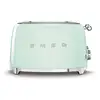 Image de Grille-pain Smeg style années 50 vert pastel brillant 4x4 TSF03PGEU - Neuf