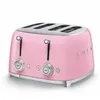 Image de Smeg - Grille-pains 4 Fentes 950w Rose Tsf03pkeu