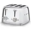 Image de Grille-pain 4 fentes 950w chromé - Smeg - TSF03SSEU - années 50