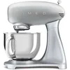 Image de Smeg - Robot Pétrin Sur Socle 4,8l 800w Gris Métal Smf02sveu