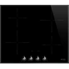 Image de Table de cuisson à induction encastrable Smeg Classic SI364BM 60 cm 4 feux Noir