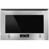 Image de Four à micro-ondes encastrable Smeg MP422X1 Micro-ondes avec gril 23 L 850 W Acier satiné - Neuf