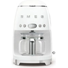 Image de Cafetière filtre programmable 10 tasses 1050w blanc - Smeg - DCF02WHEU - années 50