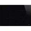 Image de Smeg SI2741D Table de cuisson à induction vitrocéramique encastrable 75 cm 4 feux Noir - Neuf