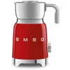 Image de Mousseur à lait Smeg style années 50 ROUGE mff11rdeu - Neuf