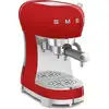 Image de Machine à expresso 15 bars rouge - Smeg - ECF02RDEU - années 50