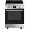 Image de Smeg Concert C6IMXT2 Cuisinière Cuisinière électrique indépendante Zone de cuisson à induction Acier inoxydable A