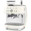 Image de Robot café 20 bars crème - Smeg - EGF03CREU -