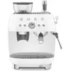 Image de Machine à expresso avec broyeur 20 bars blanc - Smeg - EGF03WHEU -