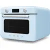 Image de Mini four combiné vapeur 1800w bleu azur - Smeg - COF01PBEU -