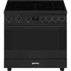 Image de Smeg Concert C9IMN2 four et cuisinière Electrique Plaque avec zone à induction Noir A