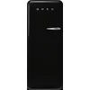 Image de Smeg FAB28LBL6 réfrigérateur-congélateur Pose libre 270 L C Noir