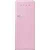 Image de Smeg FAB28RPK6 réfrigérateur-congélateur Pose libre 270 L C Rose