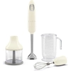Image de Mixeur plongeant multifonction 700w crème - Smeg - HBF03CREU -