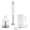 Image de Mixeur plongeant 350w blanc - Smeg - HBF03WHEU - années 50