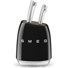 Image de Bloc de 6 couteaux noir - Smeg - KBSF02BL -