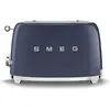 Image de Grille-pain 2 fentes 950w navy blue - Smeg - TSF01NBEU - années 50